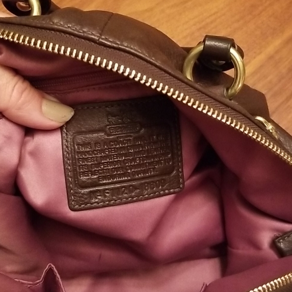 Coach Madison bown leather purse! GORGEOUS! - Picture 8 of 9